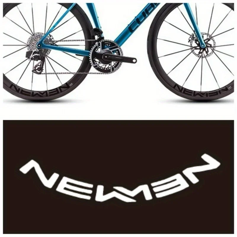 1SET Cool NEWMEN Inspired Rim Stickers for Cars Motorcycles Waterproof Vinyl Decals to Personalize Vehicle Wheels