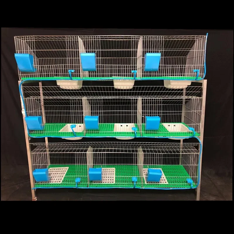 3 or 4 Layers Rabbit Farming Cage Commercial Breeding Rabbit Cages