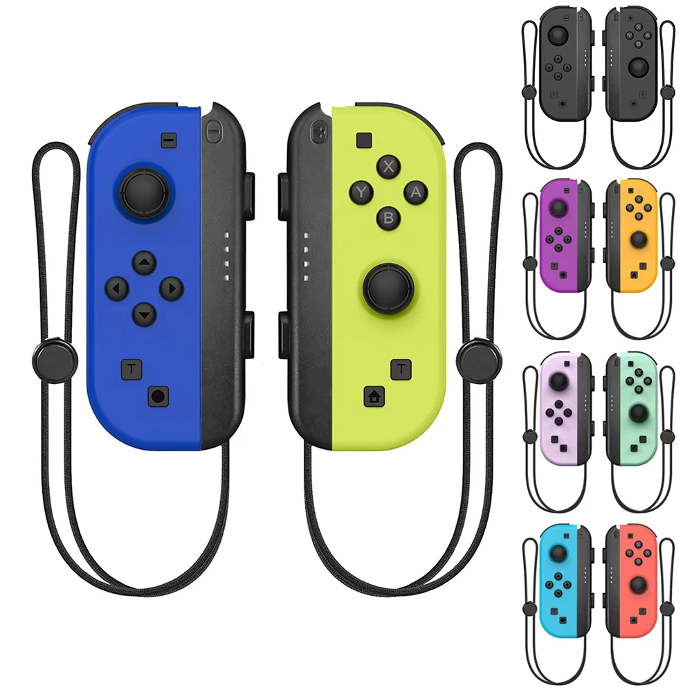 9 Colors Joycons Switch Wireless Gamepad Controller For Nintendo Switch Six-axis Gyro Joy pad Dual Vibration Joystick