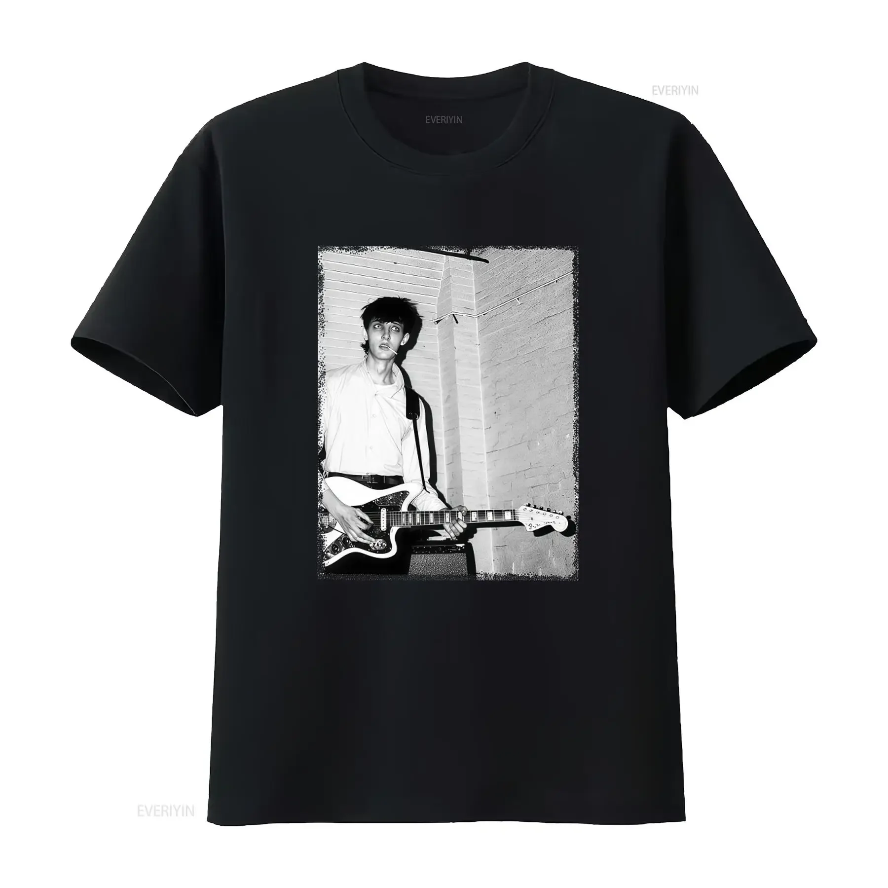 Rowland S Howard Rock Guitarist Vintage Style T Shirt for American Fans vintage Washed Comfortable streetwear Slightly fashion