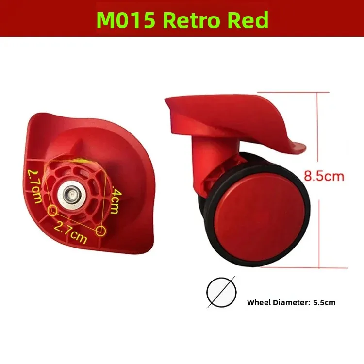 Titanium Gold Wheel  SD228 Lc205 Universal Wheel for Travel Suitcase Aluminum Box TD318 Rim 015 Bag Accessories