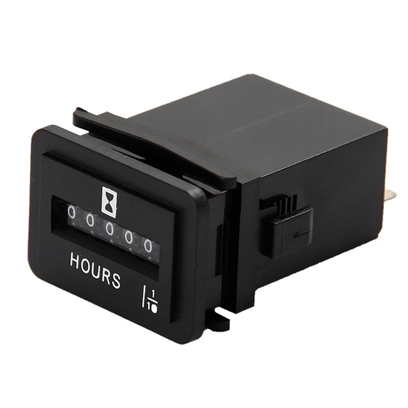 HM001 AC110 250V Mechanical Hour Meter Hourmeter for Engine Generator Boat Motorcross Motor Truck