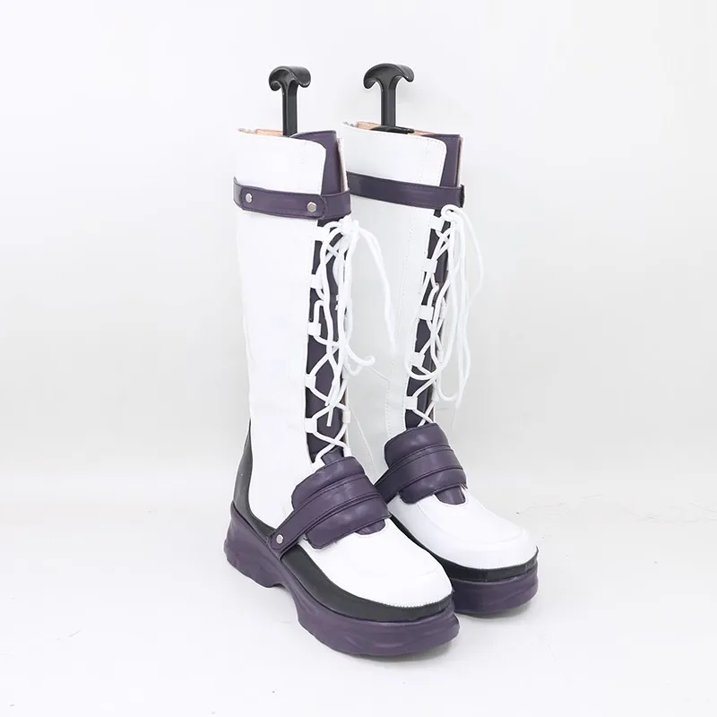 Chaussures de Costume de Cosplay Love and Deepspace Xavier, bottes en Faux cuir