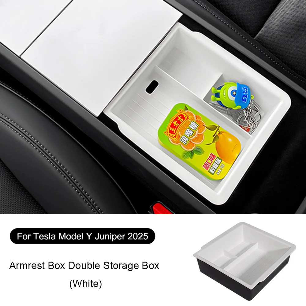 Armrest Box White