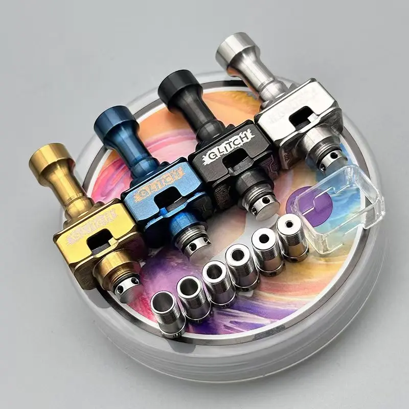 

DSX UnKwn Glitch RBA Bridge with PC tank and 7 Pcs Air Pin 1.2 /2.0/ 2.5 / 3.0 / 3.5 / 4.0 / 4.5mm for Billet BOX BB Boro Mod
