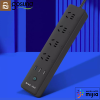 Youpin Gosund Smart Power Strip 4 Sockets 4 Individual Switches 3 USB 18W QC3.0 Fast Charging Extension Sockets Charger Wifi For