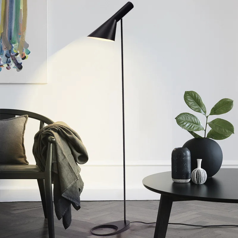 Imagem -02 - Nordic Minimalista Ajustável Led Lâmpada de Assoalho para Sala Quarto Estudo Wall Decor Lampara Mesita Noche Standing Table Light