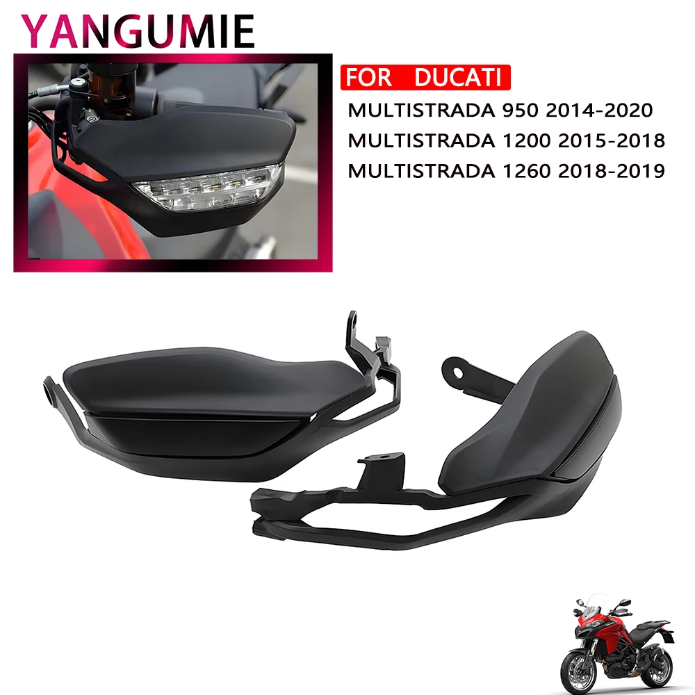 

For Ducati Multistrada MTS 950 1200 1260 MTS950 MTS1200 Handlebar Handguard Motorcycle Accessories - Ride Protection