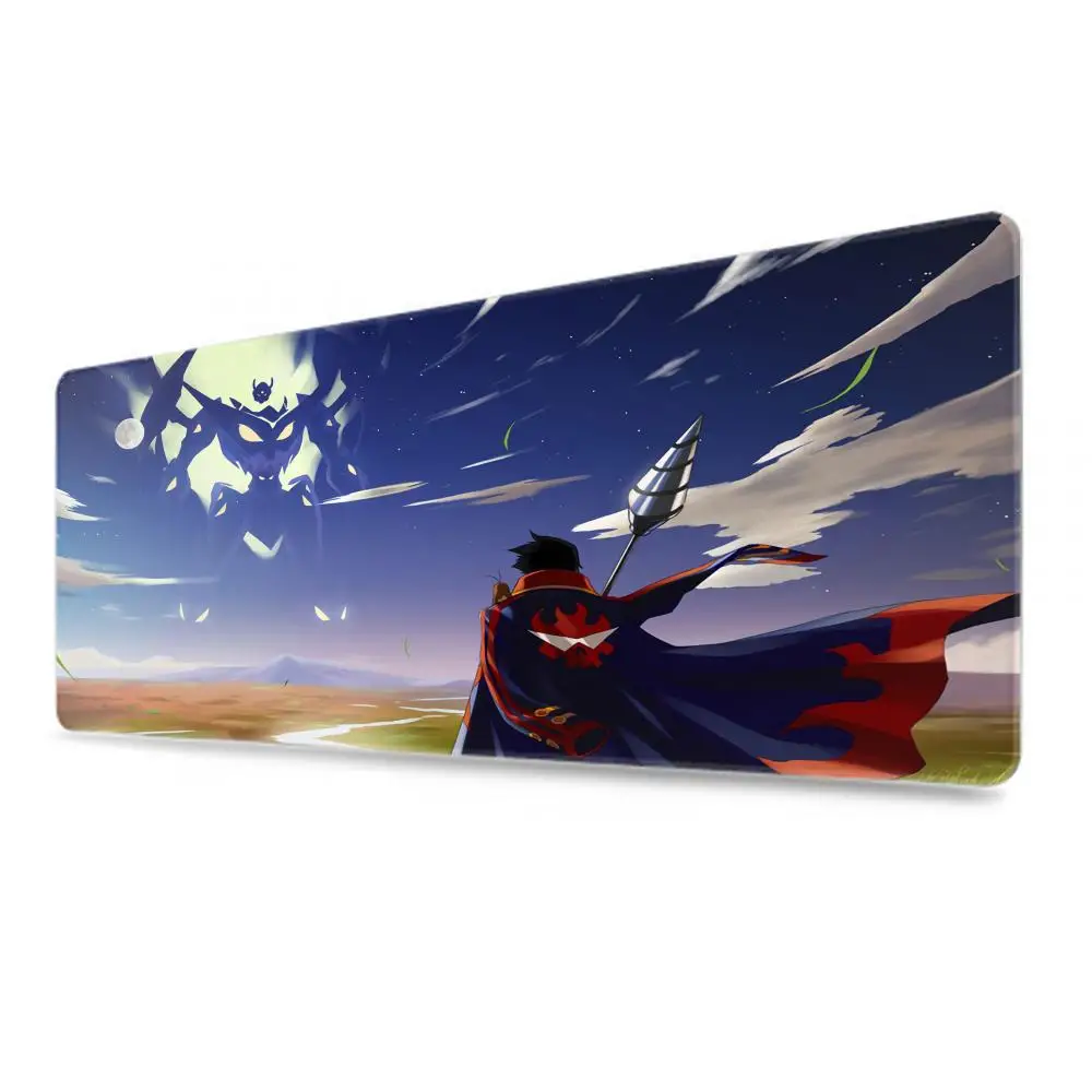 Gurren Lagann Mouse Pad Large Gaming Accessories Mouse Mat Keyboard Mat Desk Pad XXL Computer