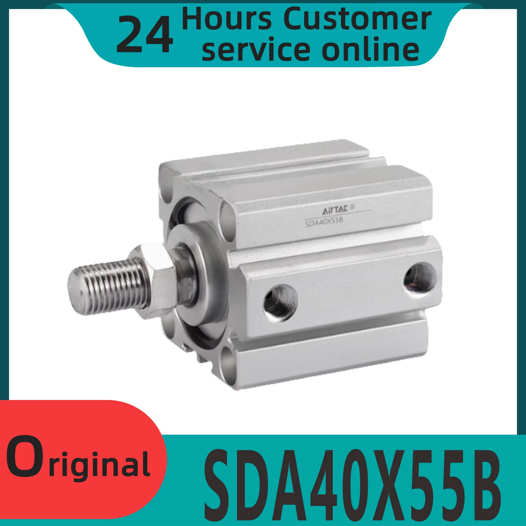 

Brand new original pneumatic small ultra-thin external tooth cylinder SDA40X55B SDA40X60B SDA40X65B SDA40X70B