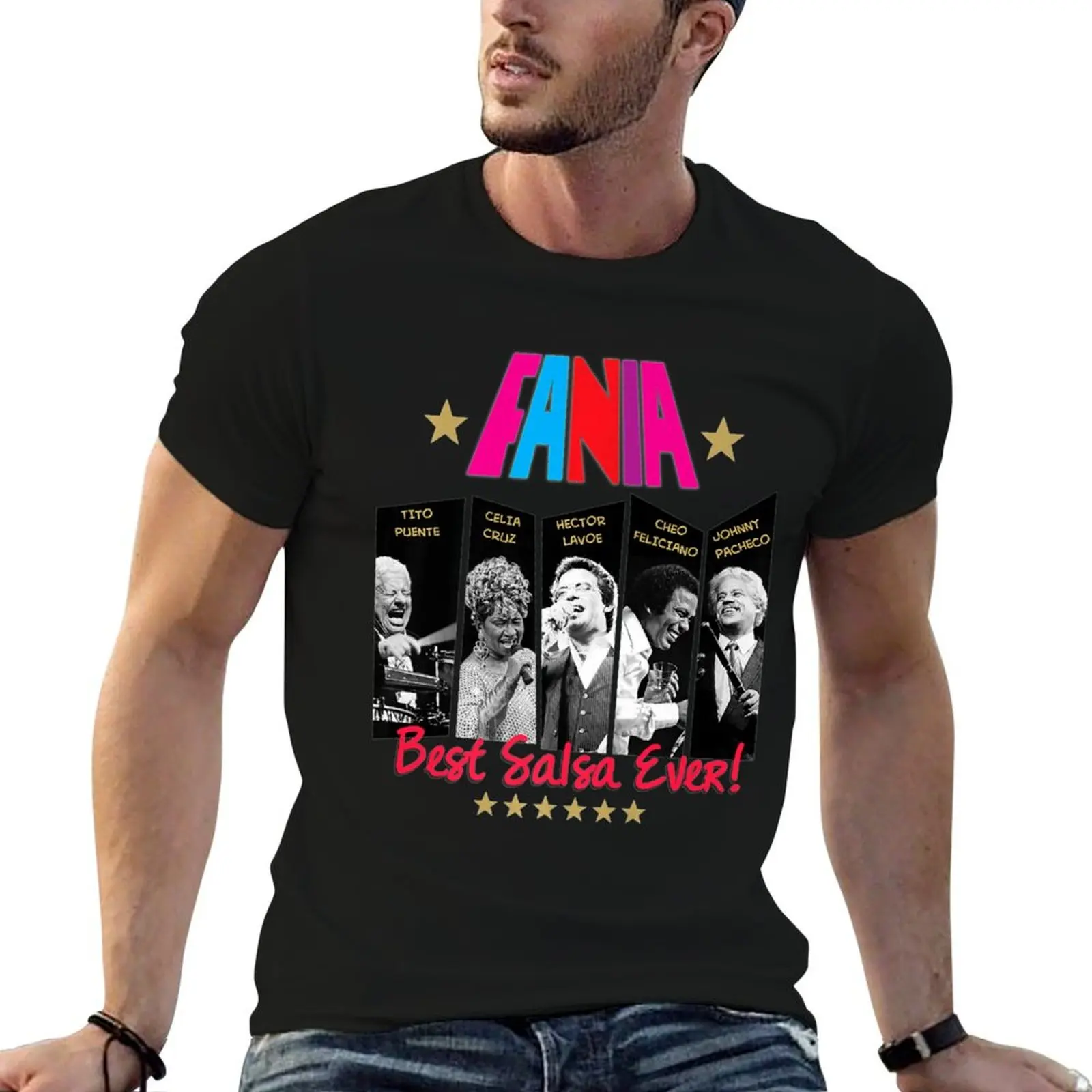 

shirts Salsa Ever T-Shirt cotton fit Best t shirts Singers 100% t for man slim