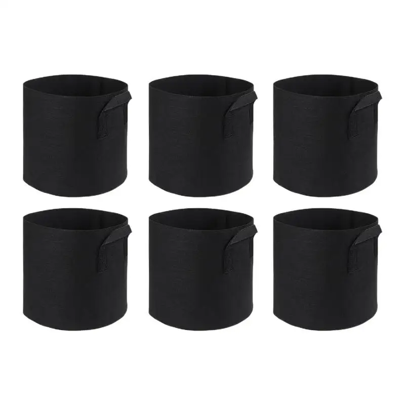 

Pond Plant Baskets 6X Aquarium Plant Holder Breathe Flower Bags Floating Decorative Low-Maintenance For Hydroponic Systems