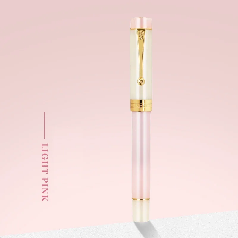 JINHAO 100 Centennial Fountain Pen Resin Gold Clip EF F M Nib Business Stationery School Office Supplies PK 9019 82 9016 9013