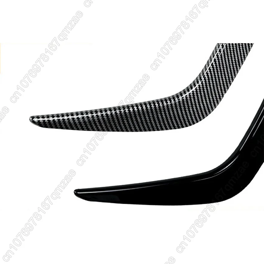 Front Wind Knife Spoiler For BMW 2 Series G42 218i 220i 230i M240i M Sport 2022-2024 Car Side Splitter Air Vent Grille Body Kit