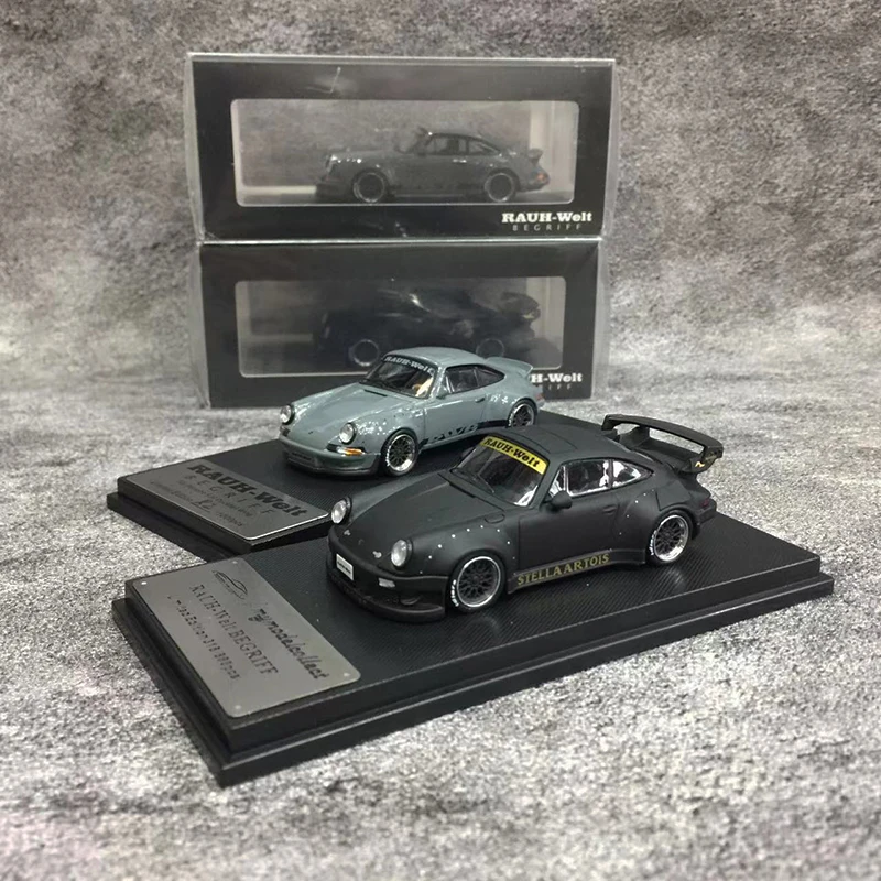 スポーツ車両モデルrwb 930、合金ダイキャスト、gtおよびダックウィングバージョン、1:64