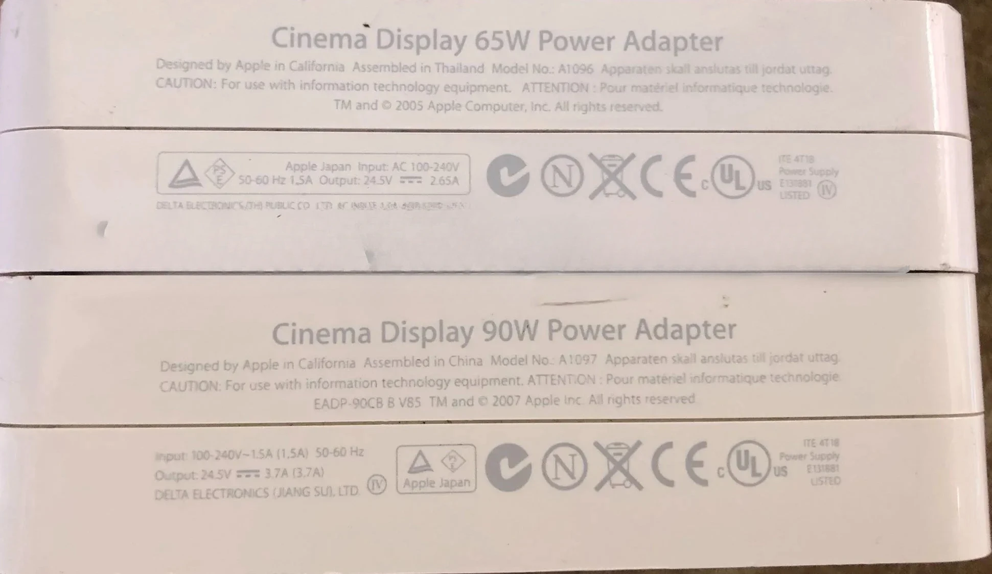 Applicable to Apple 23-Inch DVI HD Cinema Display AC Power Adapter