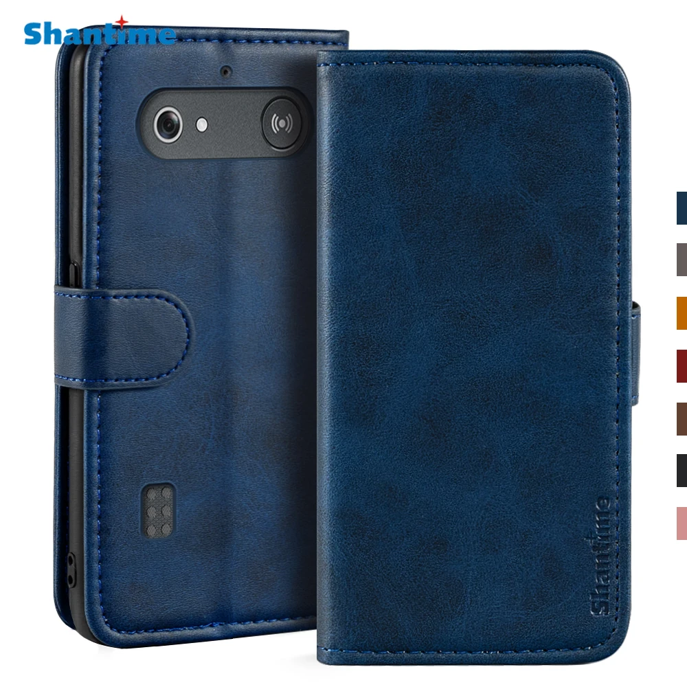 Funda para Doro Leva L10 funda magnética de cuero tipo billetera para Doro Leva L11 funda con soporte para teléfono