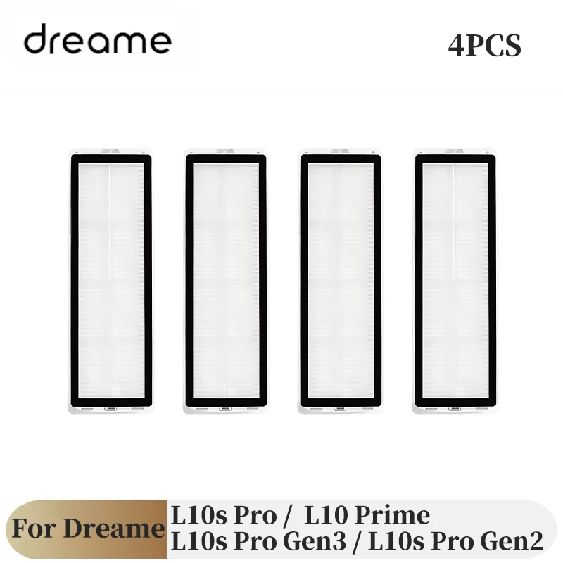 Für Dreame L10s Pro Gen 3 / L10s Pro Gen 2 / L10s Pro / L10 Prime Roboterstaubsauger Ersatzteile Hauptbürsten Seitenbürsten Wischtücher Filter
