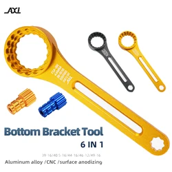 6 in 1 Bottom Bracket Tool For DUB BBR60 BB93 Mega evo BB52 BSA30 BB386 BB Bearing Cup Removal Install Tool OD 39 41 44 46 49mm