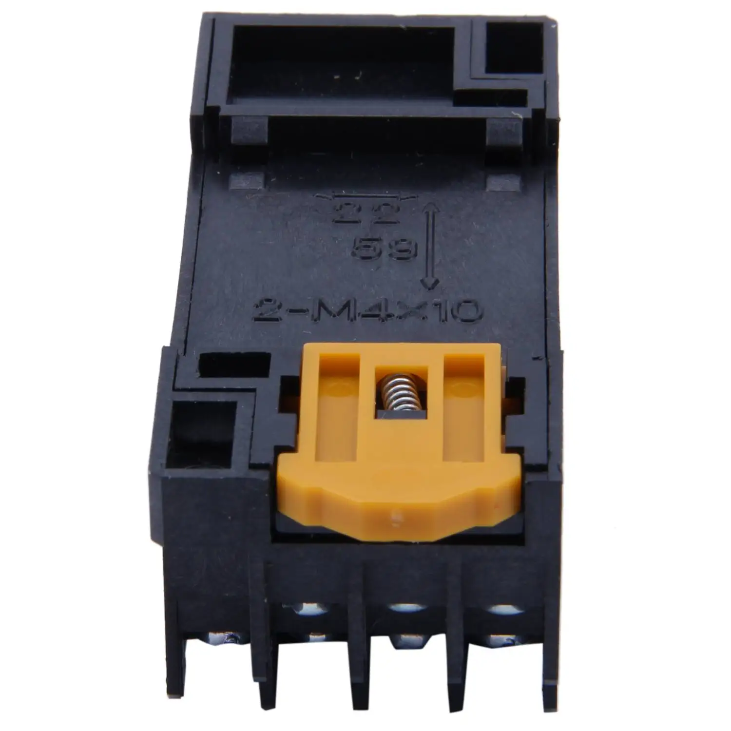Easy To Use 2PCS PYF14A DIN Rail Power Relay Socket Base 14 Pin For MY4NJ HH54P MY4