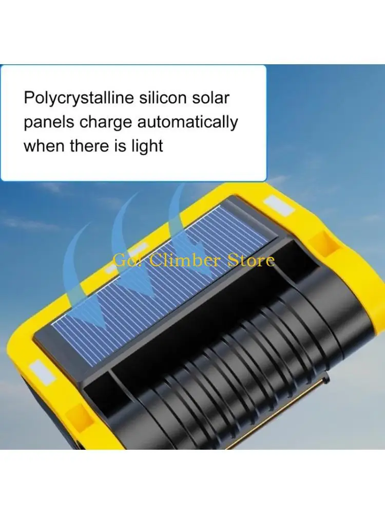 

Q84C Solars Перезаряжаемые кемпинговые фонари Водонепроницаемые аварийные наружные светильники