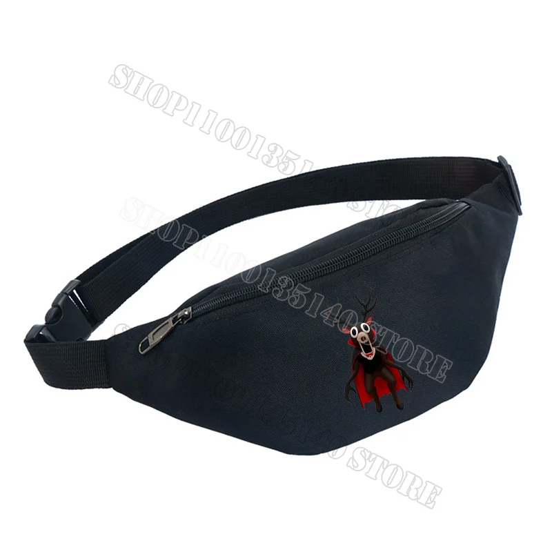 99 ليال في الغابات الخصر حقيبة الرجال الفتيان مقاوم للماء أكياس الصدر الرعب الغزلان الرياضة السفر المحمولة حقيبة جيب حزمة حقيبة كروسبودي