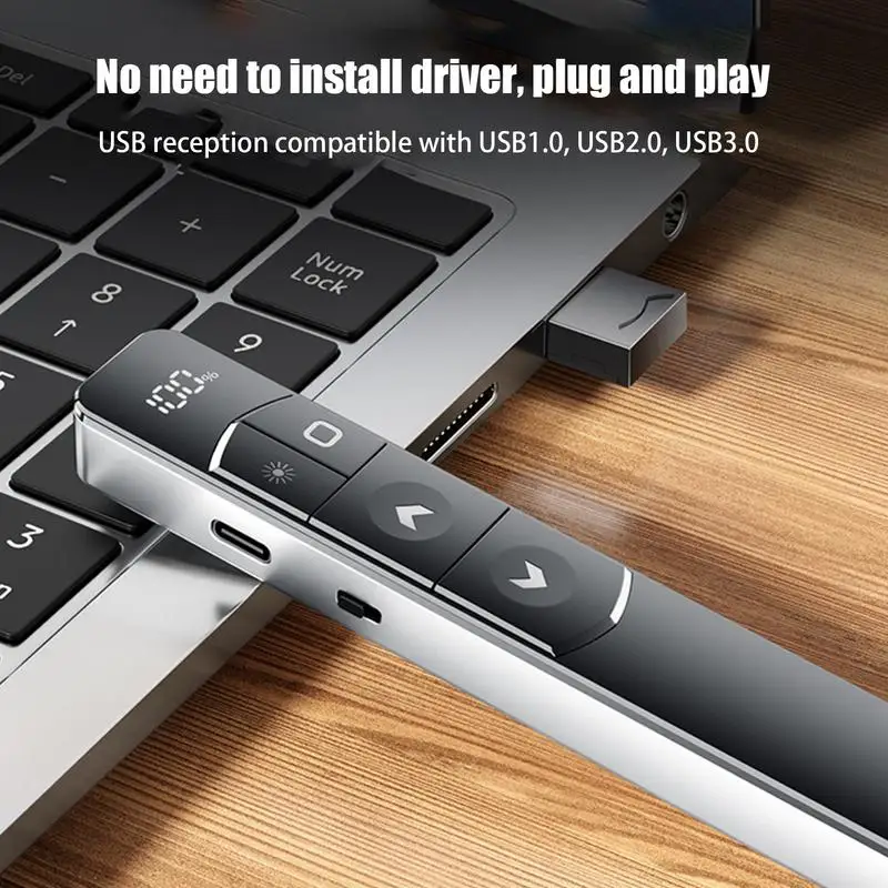 الفرس للعروض التقديمية اللاسلكية العرض عن بعد الفرس حساسية عالية PPT الفرس لمعلم مكبر الصوت #5