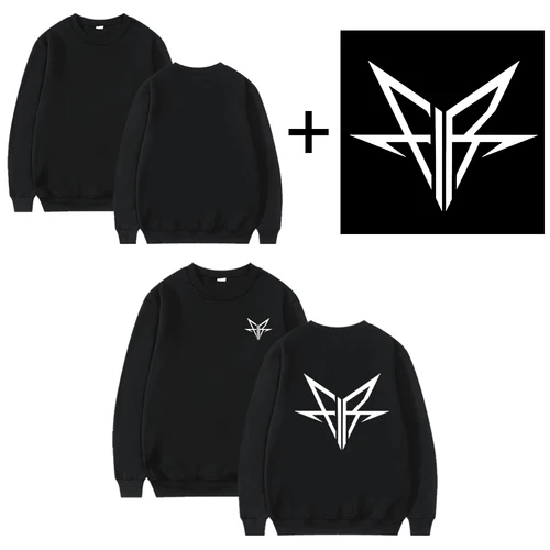 Imagen 2 del producto DIY personaliza tu logotipo de la marca tendencia Unisex Casual Top personalizado jersey de cuello redondo sudadera personalizada regalo personalizado compras