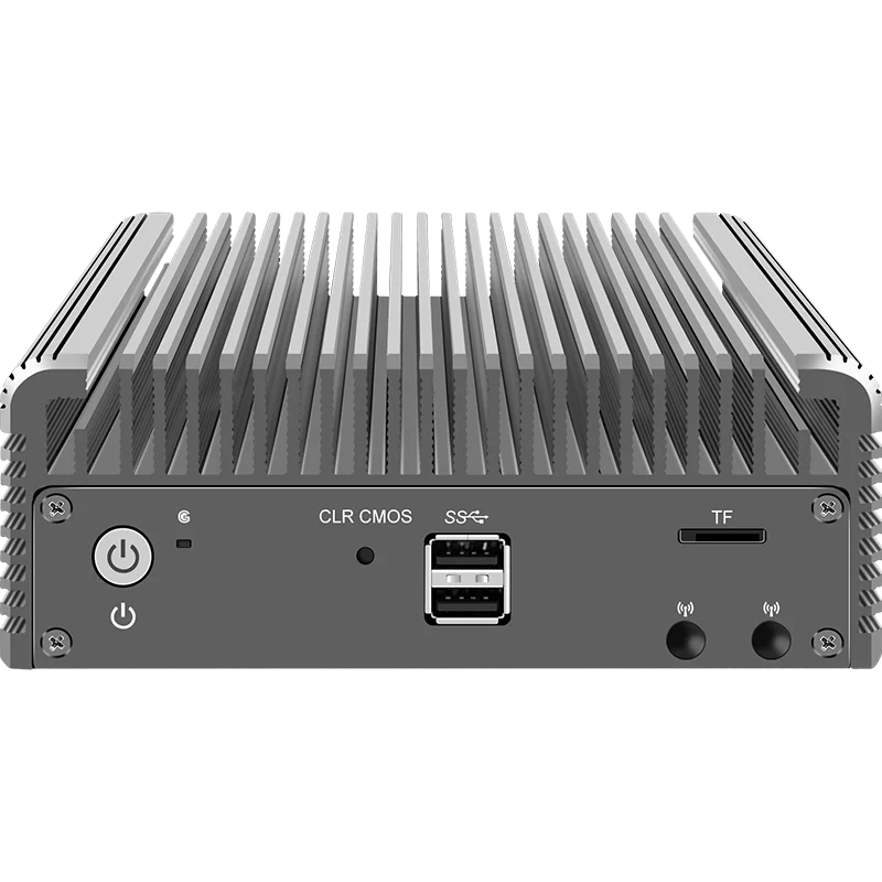 12th Gen Intel Alder Lake i3 N305 Firewall Mini PC 8 Core N100 Fanless Soft Router Proxmox DDR5 4800MHz 4xi226-V 2.5G Computer