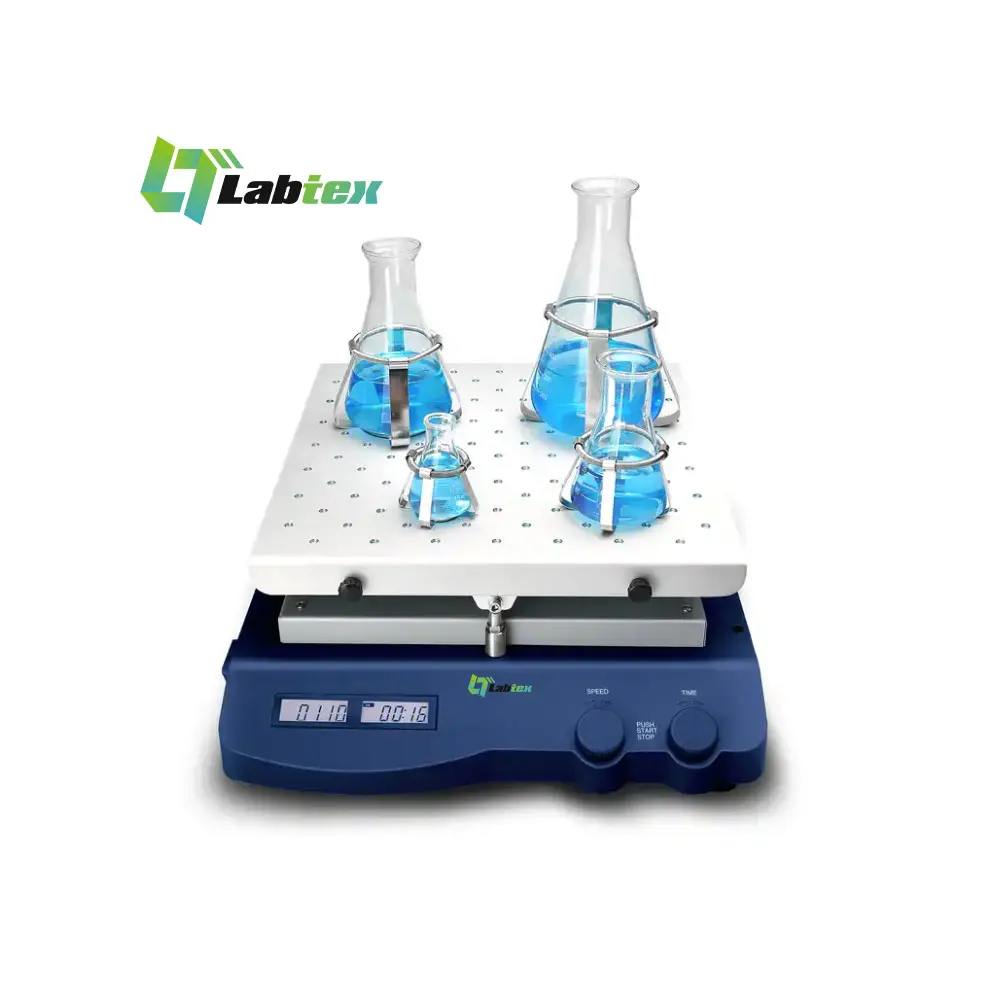 LABTEX LCD Digital Orbital Shaker Laboratory 100-500rpm Rocking Shaker Linear Micro Equipment 3D Mixing Machine SK-O330-Pro