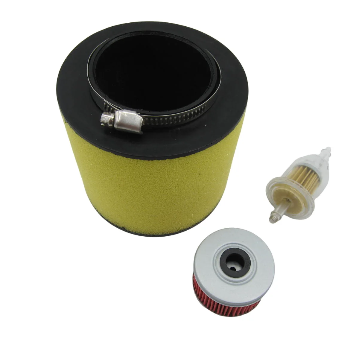 Air Filter & Oil Filter for Honda Foreman TRX300 TRX350 TRX400 TRX420 TRX450 TRX500 & Yamaha FM600FWA Grizzly Motorcycle ATV