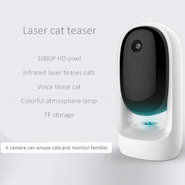 Automatic Cat Toys Interactive Smart Teasing Pet LED Laser Indoor Cat Toy Accessories Handheld Electronic Cat Toy For Dog