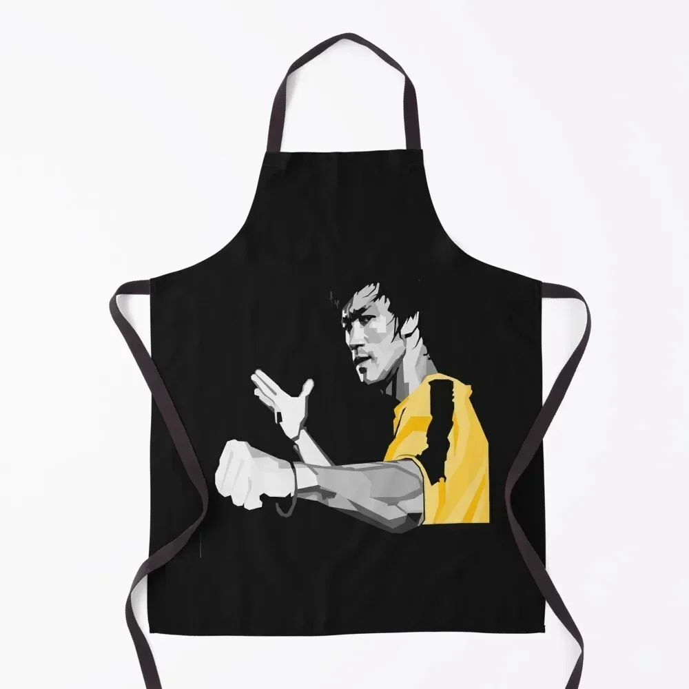 

Kungfu Man Apron New year's For Kitchen Things For The Kitchen Kitchen Supplies Apron