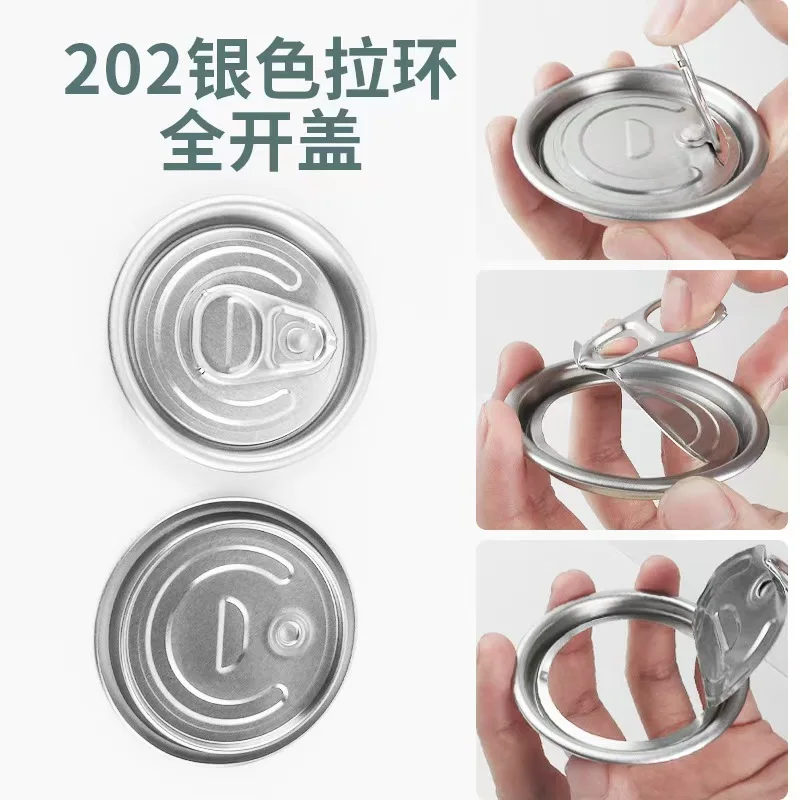 500ML PET CANS AND 202 LIDS