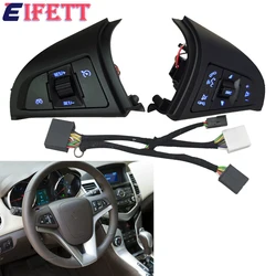 Right and Left Multifunction Steering Wheel Cruise Control Audio Bluetooth Volume Switch Button For Chevrolet Cruze 2009-2014