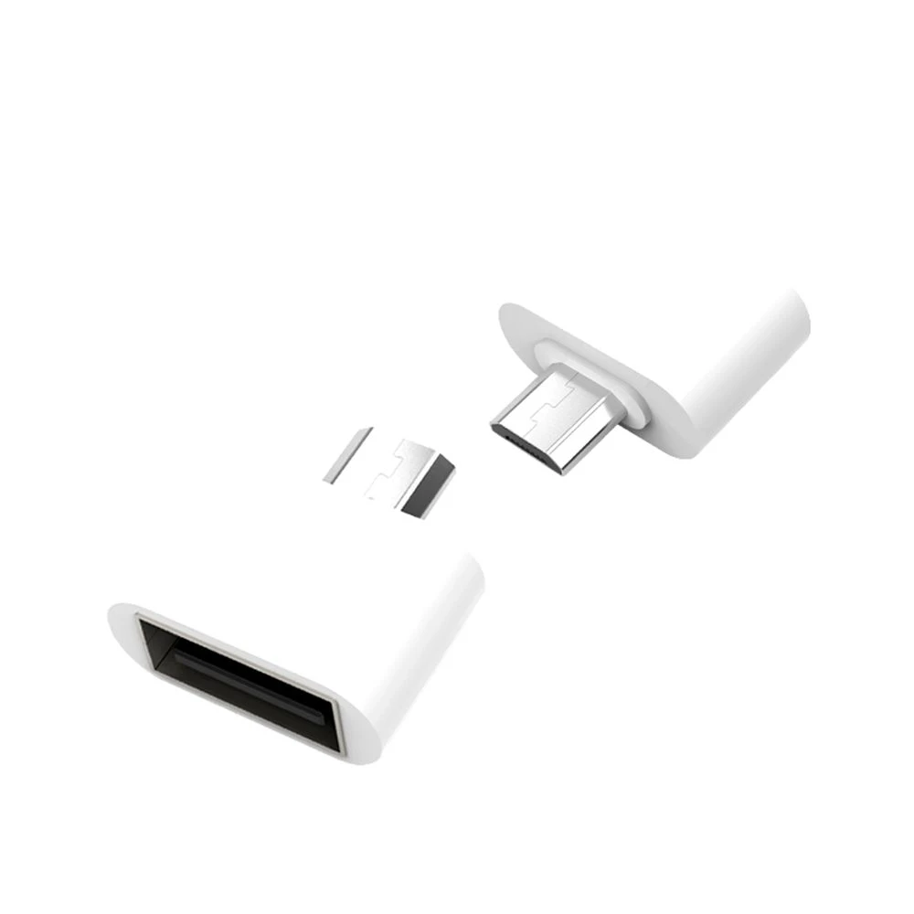 OTG adaptor USB mikro ke USB, konverter sinkronisasi Data pengisi daya untuk Huawei P10 MacBook