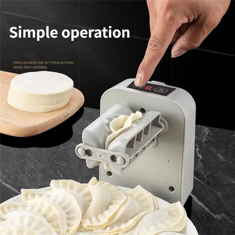 A84X-Automatic Dumpling Mold Electric Dumplings Machine Home Pressing Dumpling Ravioli Skin Maker Kitchen Accessories