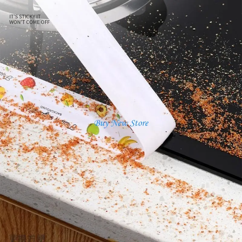 20CE شرائط عزل الشريط ذاتية اللصق شرائط السد مقاوم للماء شريط عزل شريط تسرب للمطبخ والحمام 3.2 متر × 3.8 سنتيمتر #4