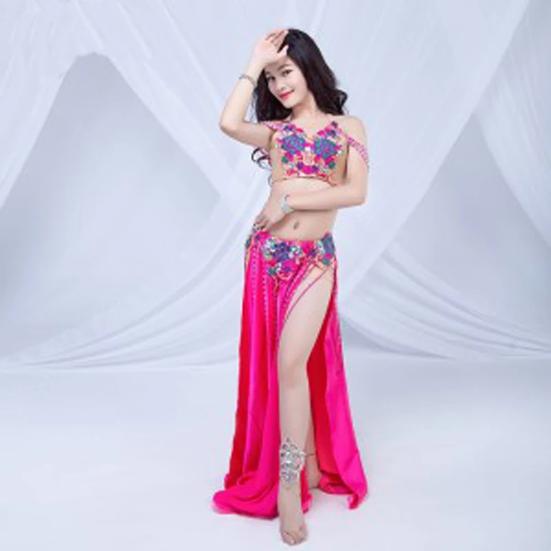 

2021 kids Belly Dance Costumes Set OrientalDance Dress for Girls Children Belly Dancing Clothes for Stage S/M/L sizes