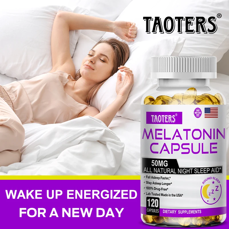 الميلاتونين - يساعد على النوم، ويعزز النوم العميق، ويحسن المزاج، ويساعد على إيقاعات السيركاديان وصحة الجهاز العصبي