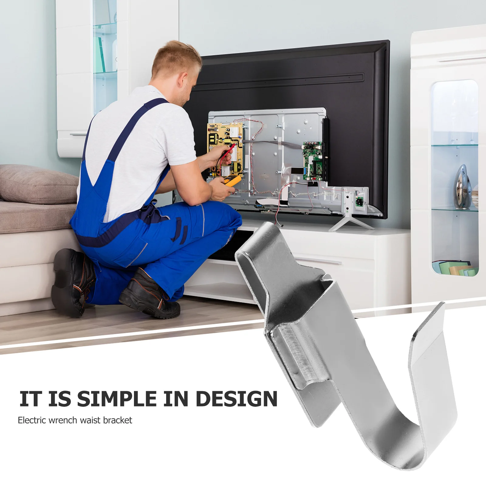 

Heavy Duty Drill with Belt Hook Premium Metal Build Cordless Tool Holder for Fast Field Work Access Drill