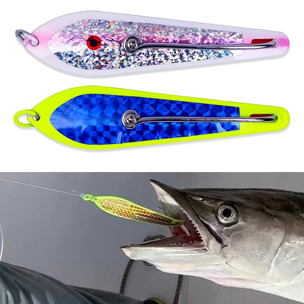 Big Spoon Metal Lure Tuna Wahoo Trout Fishing Spinner Bait 30g Drone Spoon Lure Hard Bait Wobbler Bass Carp Pesca Tackle