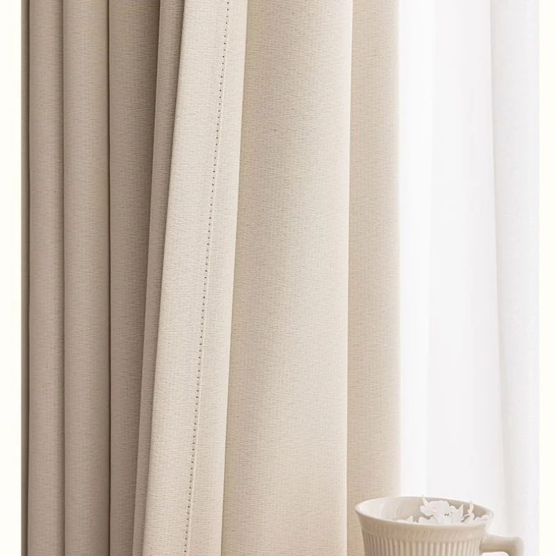 Extra High Curtains for Living Room 70-85% Blackout Drapes Thermal Insulated Room Darkening Energy Efficient Window Curtains