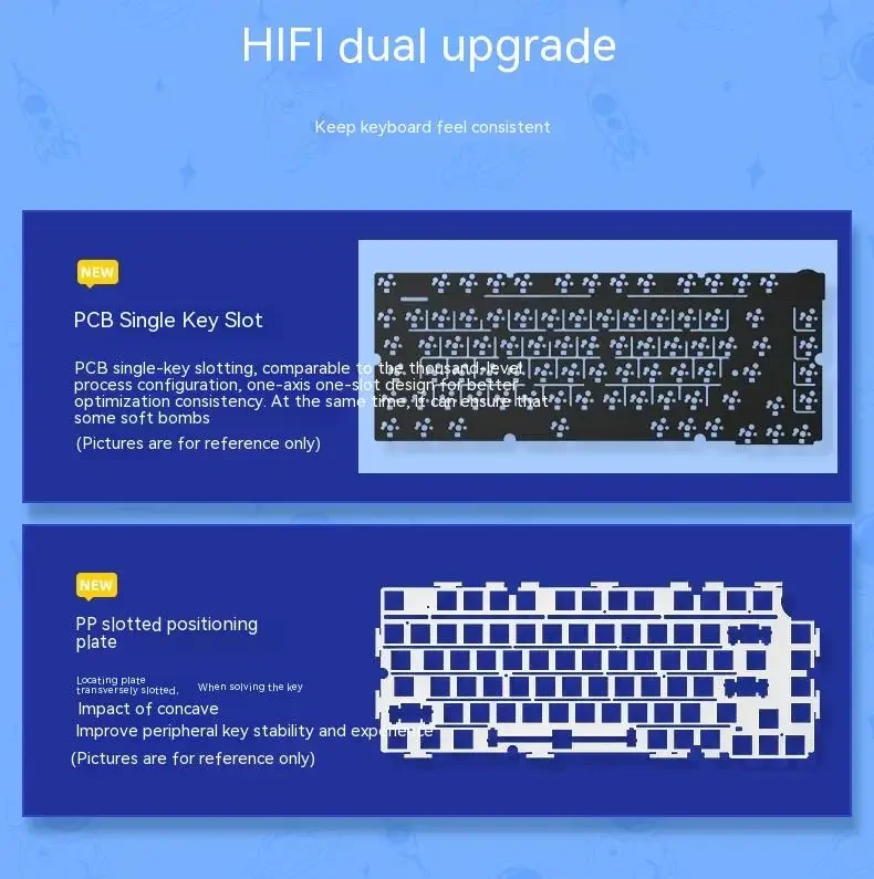 LEOBOG Hi75C プロ Hi75 Sugar65 カスタムメカニカルキーボードアルミ