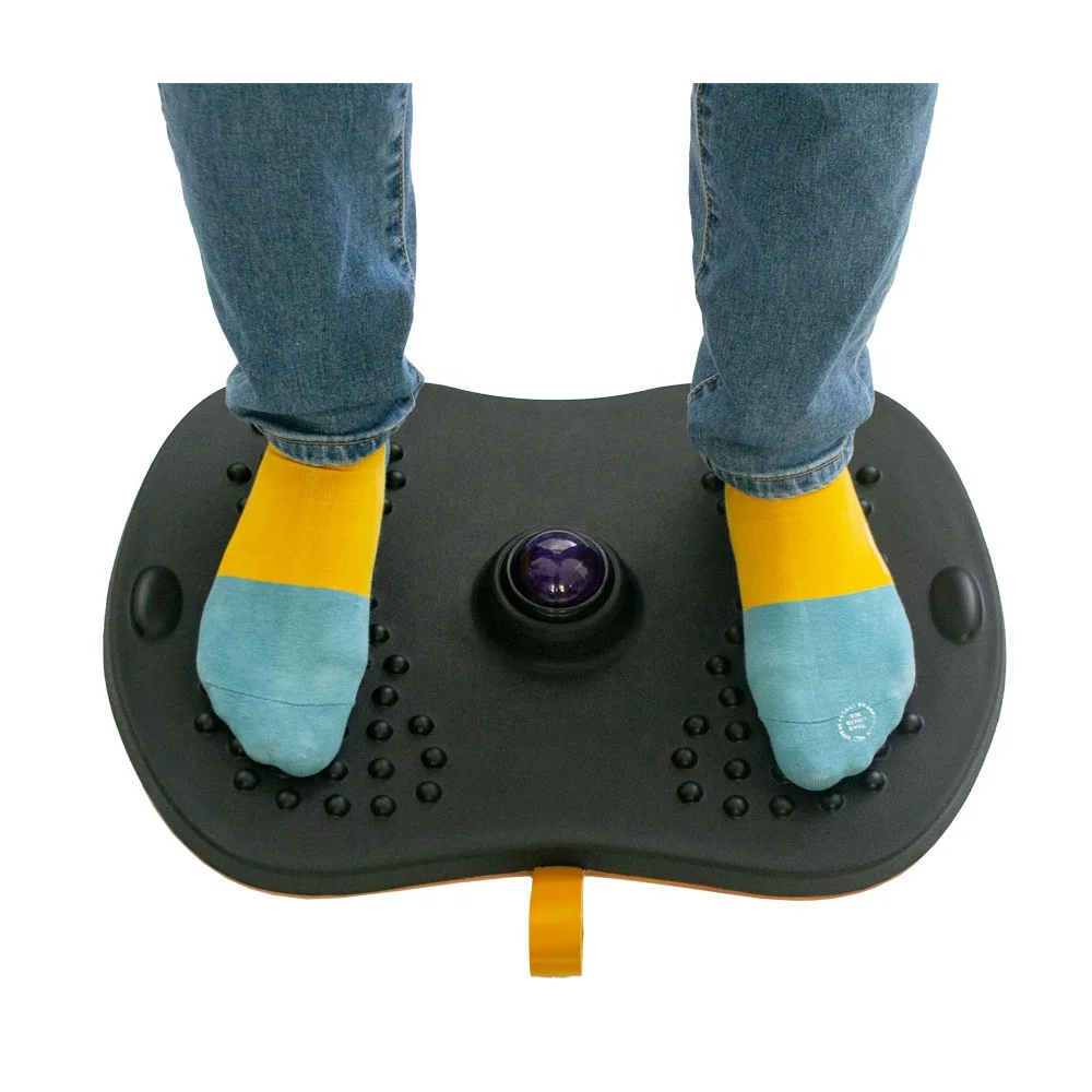 

Wooden Wobble Balance Board, Office Anti-Fatigue Foot Relief Non-slip Mat