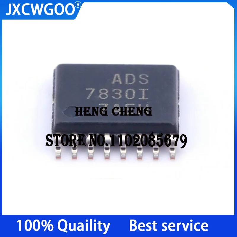 10PCS ADS7830IPWR ADS7830I 7830I TSSOP-16 Analog to Digital Conversion Chip ADC 100% New original