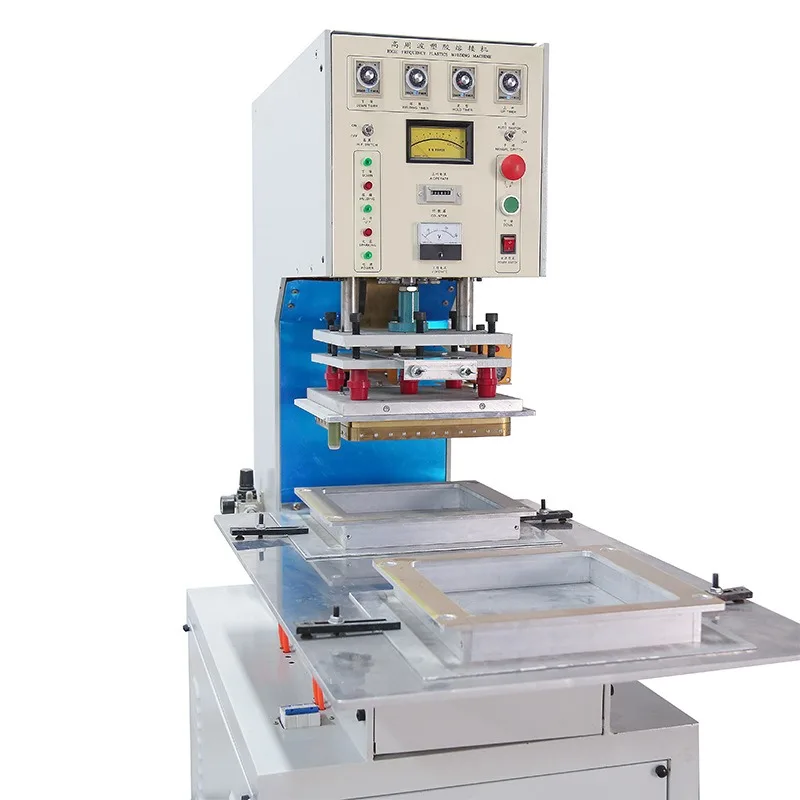 Turntable type blister paper card packaging high frequency machine bubble shell sealing heat sealing machine