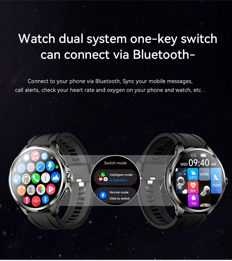 H99 Smartwatch الخلوية 4G/5G بطاقة SIM الإصدار 1.95 ''AMOLED Whatsapp TikTok GPS WIFI NFC Play Store الساعات الذكية للرجال