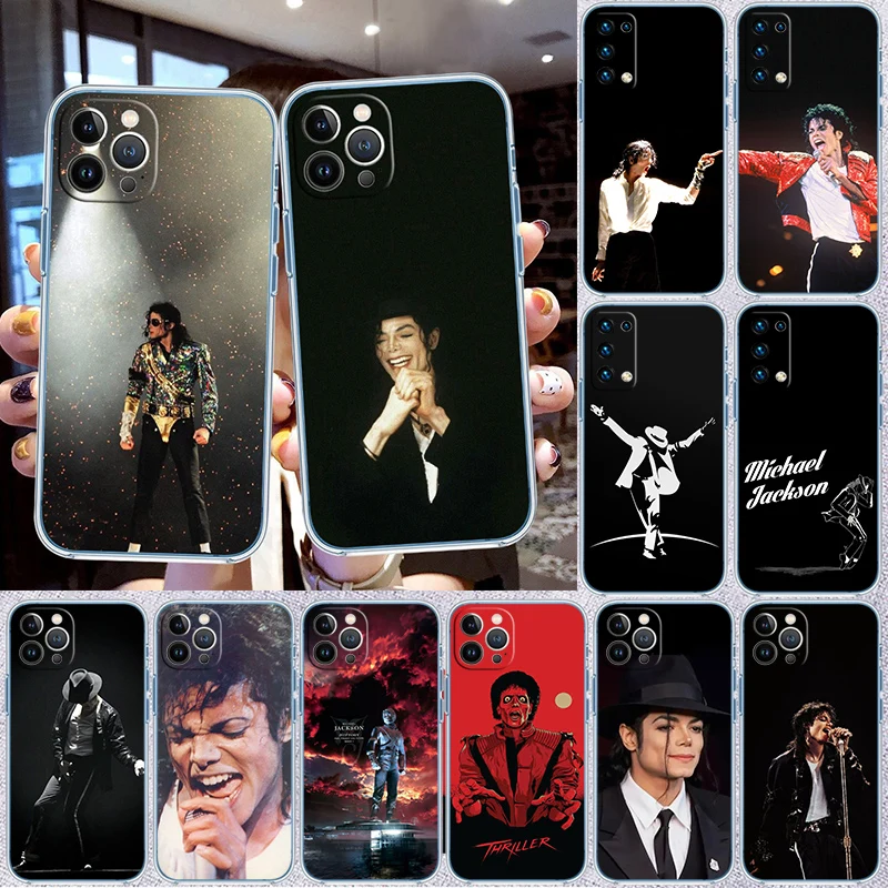 BH33 M-Michaels J-Jacksons Transparent Phone Case for Motorola Moto G7 G8 G9 G84 G85 G73 G24 G15 Z2 Play Power Plus - view 3