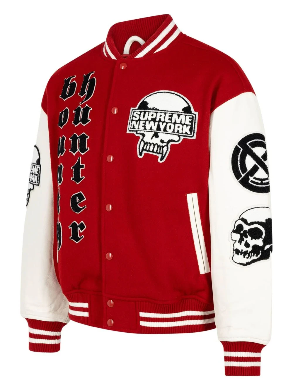 Bounty Hunter chaqueta de béisbol roja hombres/mujeres uniforme abrigo fe cristiana Sudadera con capucha sudaderas COMING SOON chándal hombres Tops